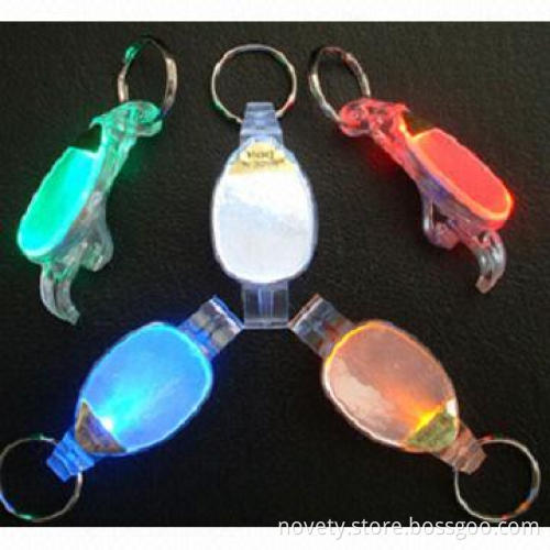 Flashing Bottle Openers, Made of Plastic Material